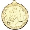 Football Players Medal.  Gold