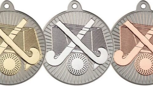 HOCKEY MEDAL GOLD, SILVER AND BRONZE