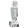 Reflex crystal golf award. CR24174