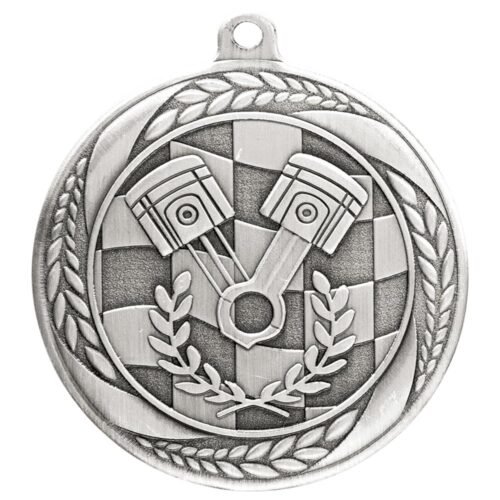 TYPHOON MOTORSPORTS MEDAL SILVER