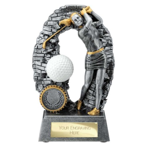 BLAST OUT FEMALE GOLF TROPHY